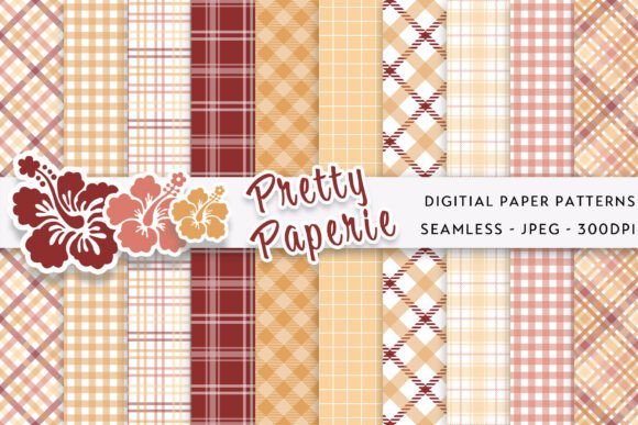 10 Autumn Digital Paper Backgrounds: Warmth for Your Designs