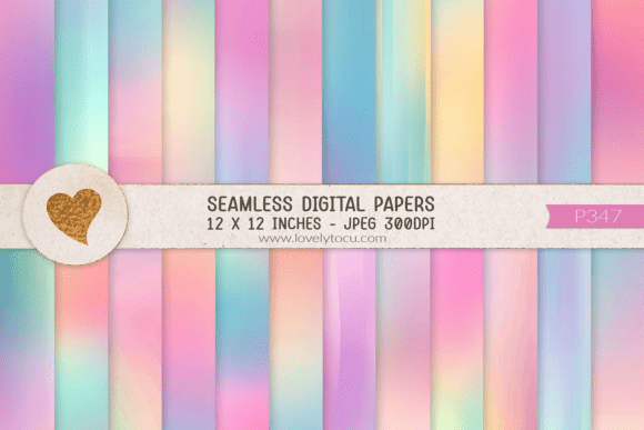 24 Seamless Gradient Texture Backgrounds for Modern Design