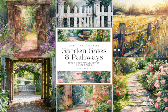 Bringing Storybook Charm to Your Designs with Garden Gates & Pathways