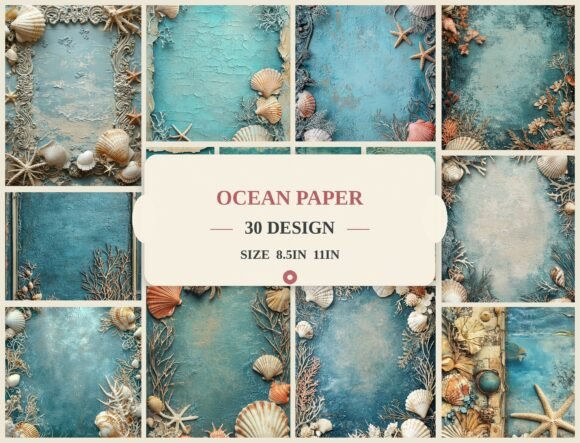 Coastal Charm for Your Creative Projects