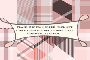 Coral Plaid Backgrounds: A Fresh Take on a Classic Pattern