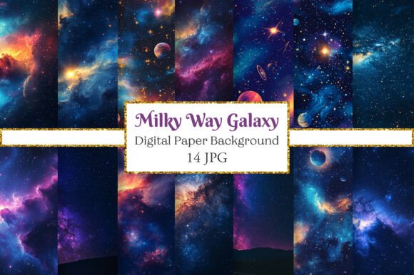 Stellar Vistas: Using Milky Way Galaxy Backgrounds in Design