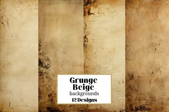Transform Your Projects with Grunge Beige Tan Distressed Backgrounds