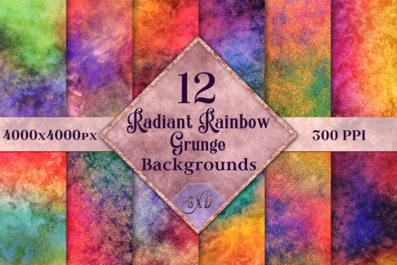 Vibrant Grunge Textures for Modern Projects