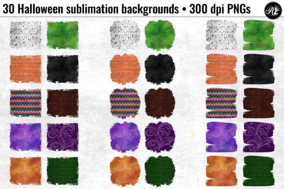 Vibrant Halloween Backgrounds for Your Fall Projects